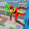 US Police Light Speed Hero: Robot City Battle icon