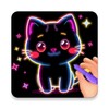 Icono de Glow Art Drawing - Doodle App