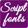 Script Font for FlipFont icon