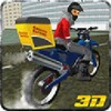 Modern Bike Cargo Delivery 3D icon