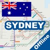SYDNEY METRO TRAIN FERRY MAP icon