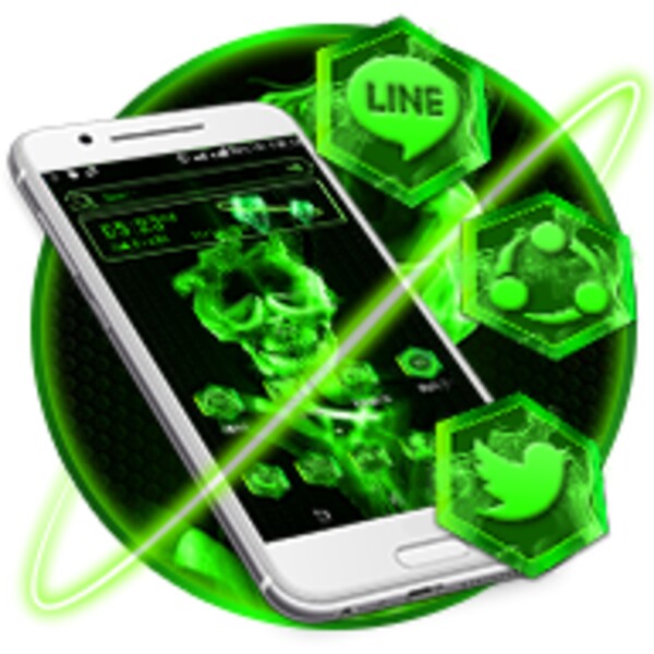 Smoke Skull CMM Theme for Android - Download the APK from Uptodown