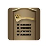 Door Lock Screen - Fingerprint icon