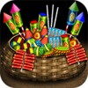 Eco friendly Diwali game: crackers bomb fireworks icon