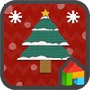 Paper christmas dodol theme icon