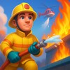 Rescue People From Firehouse Fun Fire Fighter Game आइकन