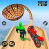 Superhero Mega Ramp Bike Stunt icon