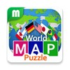 Icono de World Map Puzzle 168 Countries