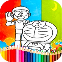 Coloring Doraemon Games android app icon