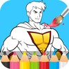 ไอคอน Superhero Coloring Pages