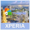 XPERIA ON | City Amber Theme simgesi