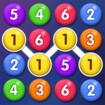 Merge bubble-Number game feature