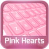 Keyboard Pink Hearts icon