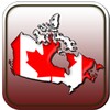 Map of Canada icon
