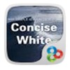 Concise White GOLauncher Theme icon