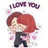 Icona di Love Stickers & Cute Couple