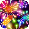 Icono de Fireworks Coloring book glitter