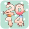 Happy2014 go launcher theme icon