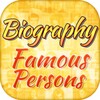 Biography of Famous Person icon