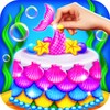 Mermaid Glitter Cake Maker icon