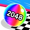 2048 Merge Number: Ball games icon