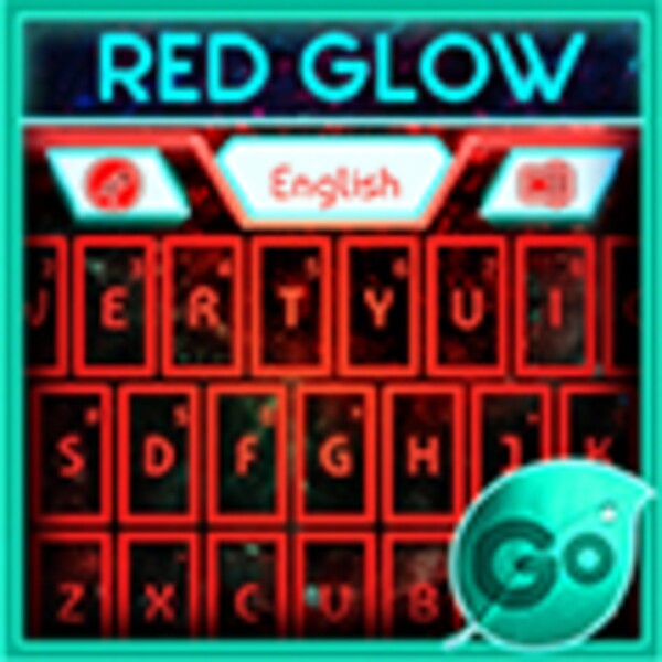 GO Keyboard Red Glow Theme for Android - Download the APK from Uptodown