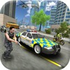 US Police Cop Car Driving Game icon