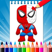 Download do APK de Super Heroi Desenhos - Jogos Para Colorir