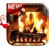 Fireplace for Christmas LWP icon