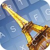 Eiffel Paris Glow Keyboard Theme icon