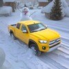 Icona di Winter Snow Pickup Truck Drive
