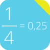 أيقونة Decimal to Fraction