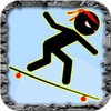 Stickman Skate Ninja icon