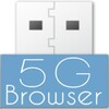 5G เพิ่มความเร็วอินเทอร์เน็ตเบราเซอร์ icon