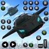Flying Car Robot Shooting Game icon