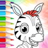 Kids coloring pages for kids icon