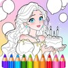 Icono de Princess Game Fantasy Coloring