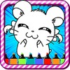 Kawaii Hamsters Coloring Pages icon