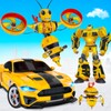 Flying Bee Robot Car Transform icon