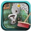 Bathroom cleaning icon