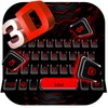 Classic 3D Neon Red Theme icon