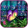 Fantasy Butterfly Keyboard Background icon