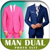 Man Dual Suit Photo Editor icon