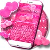 Pink Hearts Keyboard Theme icon
