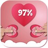 Fingerprint Love Test Calculator Joke icon