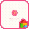 daisy pure love dodol theme icon