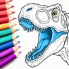 Coloring Book for Kids: Dinosaur icon