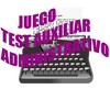 Ícone de Juego test auxiliar administrativo