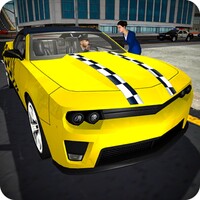 US Taxi Driving Simulator 2023: Open World Taxi Game 3D