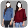 Women With Jeans Photo Frames icon